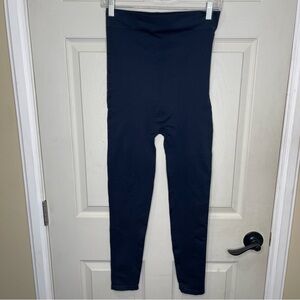 BLANQI Women’s Dark Blue Womens Ankle Length Maternity Leggings Sz L